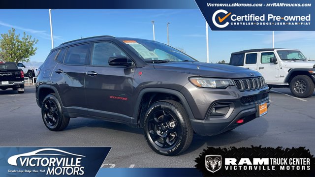 Used 2023 Jeep Compass Trailhawk with VIN 3C4NJDDN8PT511534 for sale in Victorville, CA
