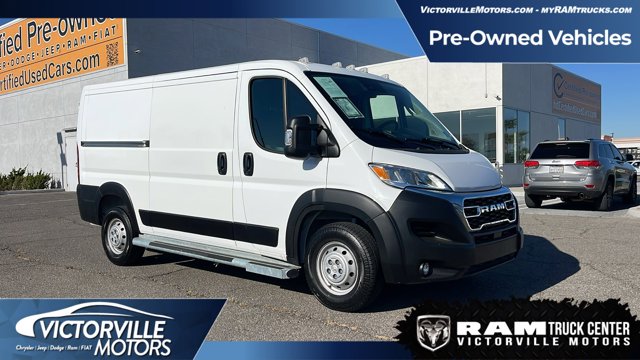 Used 2023 RAM ProMaster Cargo Van Base with VIN 3C6LRVVG4PE559615 for sale in Victorville, CA