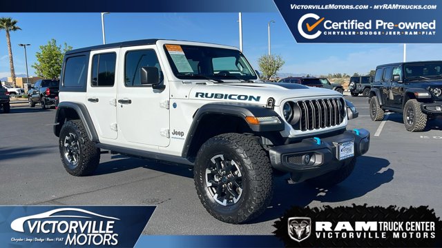 Used 2024 Jeep Wrangler 4xe Rubicon 4XE with VIN 1C4RJXR63RW174773 for sale in Victorville, CA