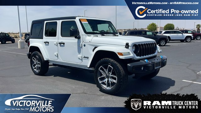 Used 2024 Jeep Wrangler 4xe Sports S 4XE with VIN 1C4RJXN67RW172370 for sale in Victorville, CA